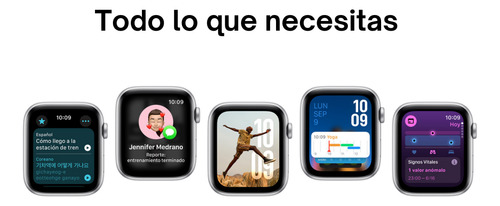 Apple Watch Se 2da Generación De 44mm Gps + Lte Color Azul Azul Oscuro Deportivo Negro (Reacondicionado)