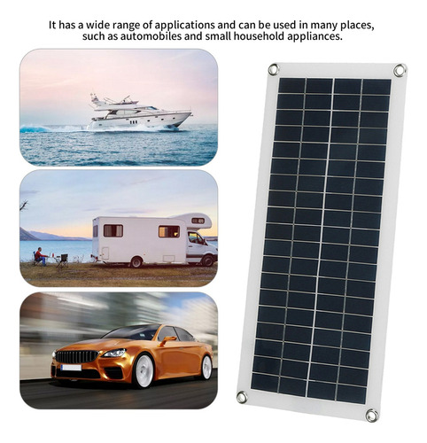 Placa De Carga Flexible Rv, Panel Portátil, 300 W, Solar