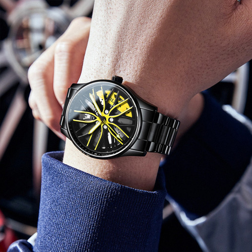 Relojes Luminosos De Cuarzo Inoxidable Olevs 9937