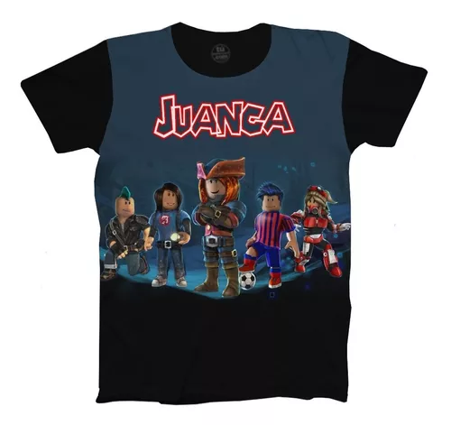 CAMISETA ROBLOX PERSONALIZADA