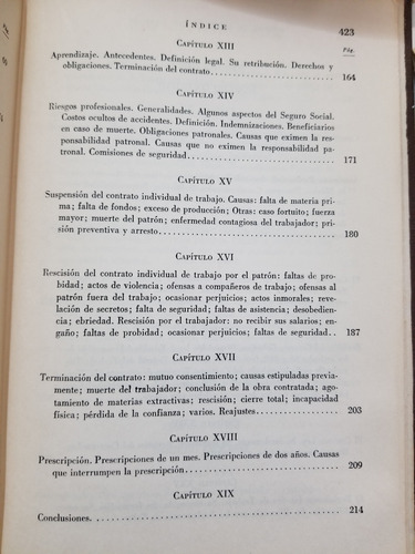 A2 Manual De Derecho Del Trabajo 1.a Edición Euquerio Guerre (Usado)