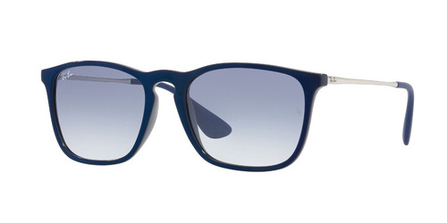 Lente Sol Ray Ban Chris Azul Unisex