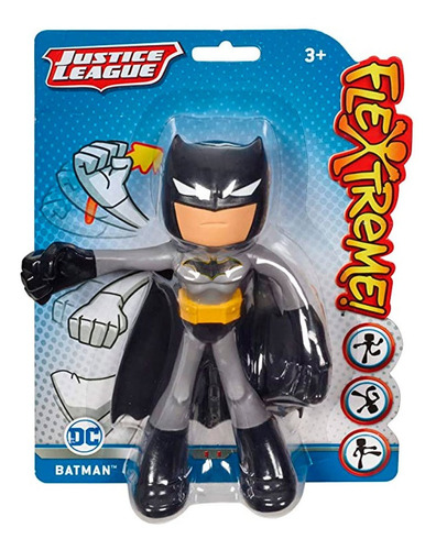 Muñeco Flexible Dc Batman Flextreme P/ Niños Mattel. 25cm