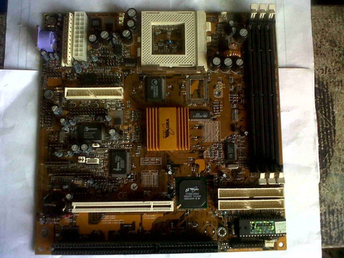 Super Socket 7 Via C/video Pci/isa 2com/lpt Intel/amd/cyrix 