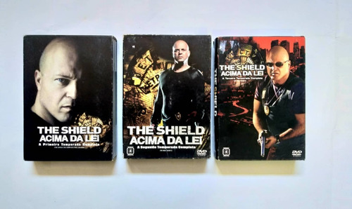 Dvd The Shield Acima Da Lei - 1 2 E 3 Temporada Original