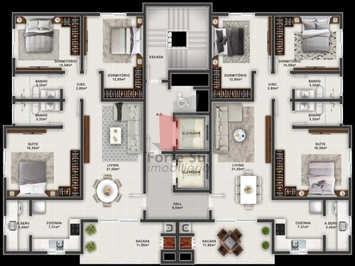 Imagem 7 de 8 de Apartamento - L614 - 34736045