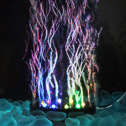 Burbuja Led Para Acuario, Impermeable, Colorida, Decorativa