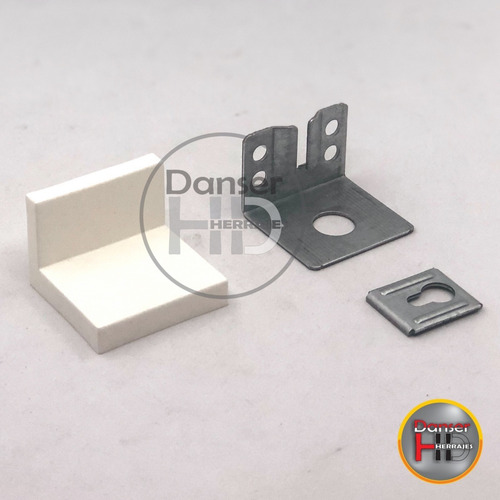 Escuadra Colgador Alacena Y Muebles Regulable Blanco X4