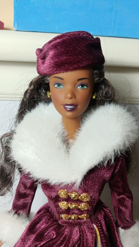 Muñeca Barbie Mattel 2000 Victorian Ice Skater Barbie (Usado)