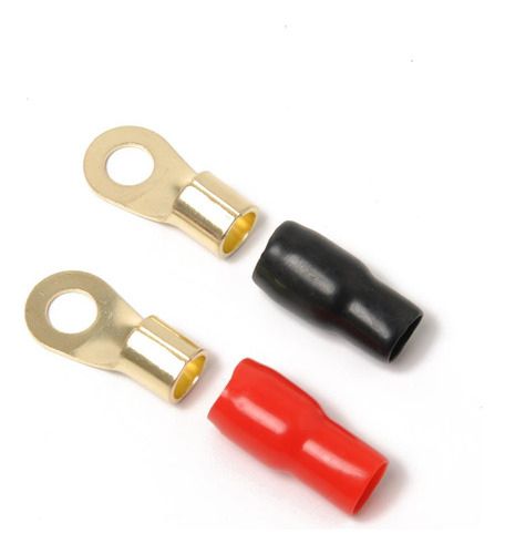 2 X 5 Pares 4 Awg Terminal Conector Cable Auto Audio