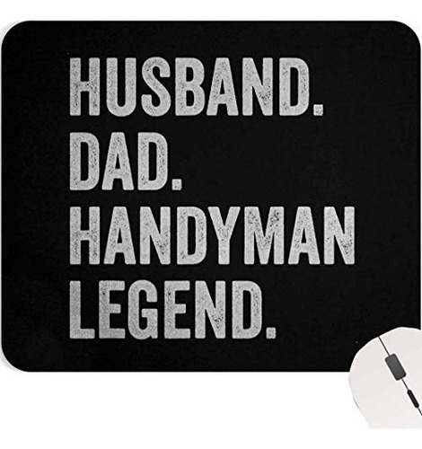Tapete Para Mouse, Pad Mouse - Husband 9 Inch Mouse Pad Dad 