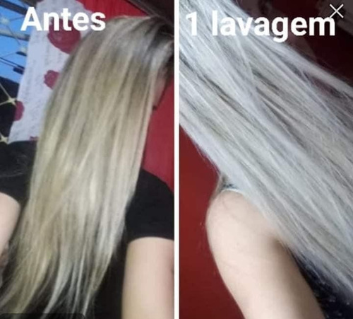 Imagem 4 de 6 de Shampoo Platinum Masc Professional Matizador Platinado 250gr