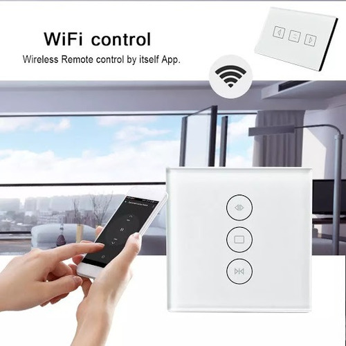 Interruptor Domotica Inteligente Wifi Para Cortina-blackout