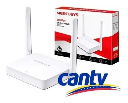 Modem Router Mw300d Mercusys 300 Mbps 2 Antenas Adsl2+