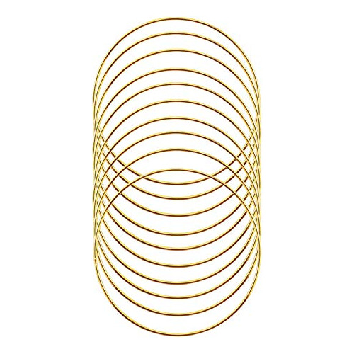 Aros De Macramé Atrapasueños, Manualidades De Metal R...