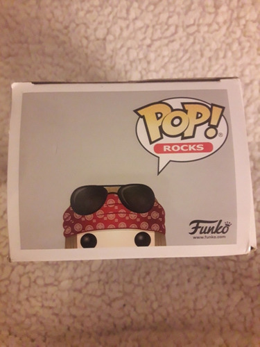 Axl Rose Funko Pop Rocks 50 Nuevo Original