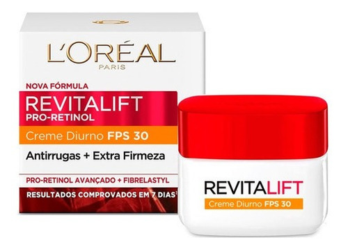 Revitalift Antirrugas + Firmeza Fps18 Loréal Creme Diurno