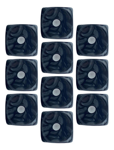 10pcs Juego De Dados De 6 Caras Dados