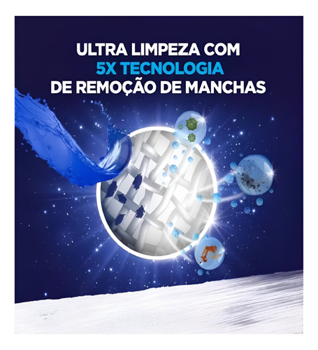 Omo Líquido Ultra Power Sabão 1,8 L Kit Com 5 Unid - Gamer