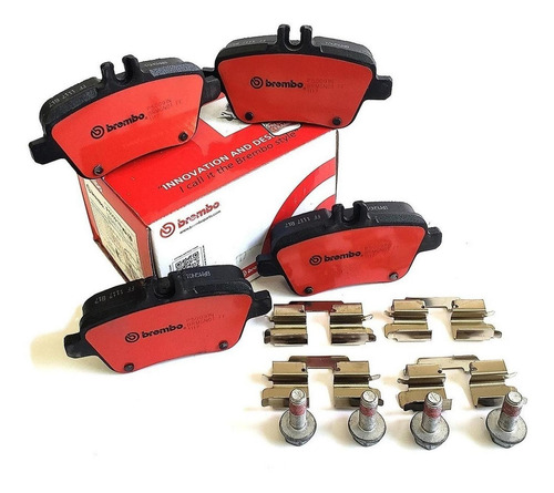 Imagen 1 de 6 de Balatas Brembo (t) Mercedes Benz Cla Gla 13+ Clase A Clase B