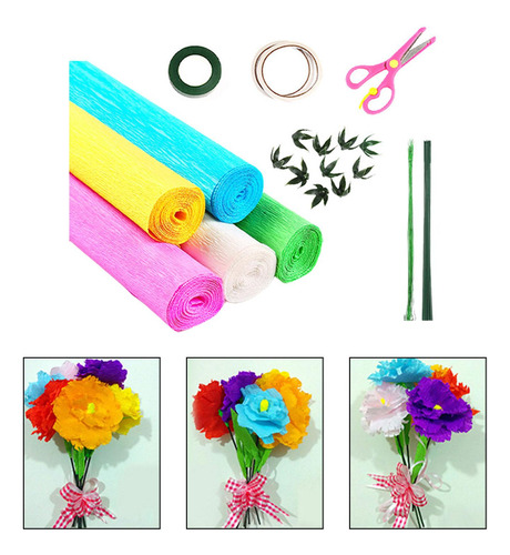 Ancha De Papel Crepé De Papel Crepé De 250 Cm X Estilo B