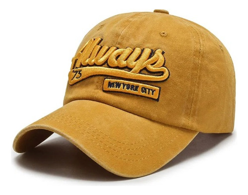 Gorra De Béisbol De Algodón Para Hombre Y Mujer