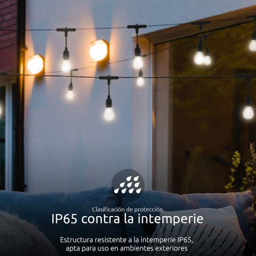 Bombillos Vintage Rgb Led Wifi Nexxt Con Extencion