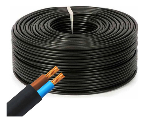 Cable Tipo Taller 2x2,5 Mm Trefilcon Normalizado Iram X25mts