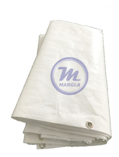 Carpa Impermeable Blanca 7x4 (lona Impermeable) Filtro Uv