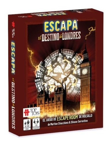 Juego Escapa Escape Room Destino Londres O Prueba Final 