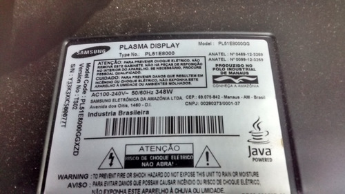 Imagem 5 de 5 de Base Pé Tv Samsung Pl51e8000gg