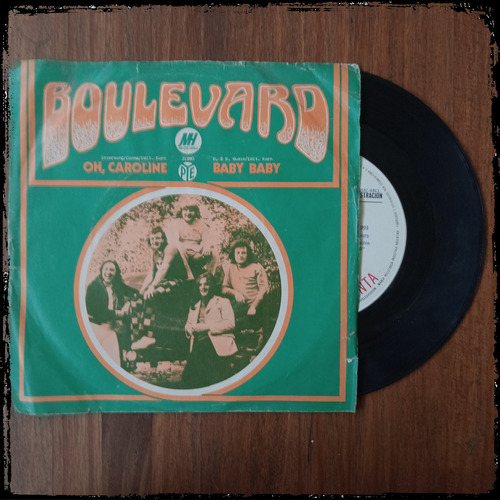 Boulevard - Oh Caroline - Arg 1973 Music Hall Vinilo Single