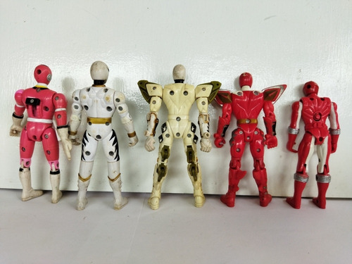 Power Rangers Bandai Figura Toy Coleccion 5 Pz Muñeco (Usado)