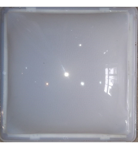 Claraboya Claraluz 40x40 Galvanizada Cupula Acrilico Blanca