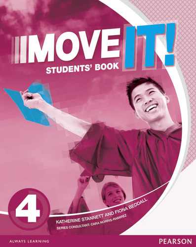 Move It - Students Book - Level 4, de Stannett, Katherine. Move It Editorial Pearson English, capa mole em inglês, 2015