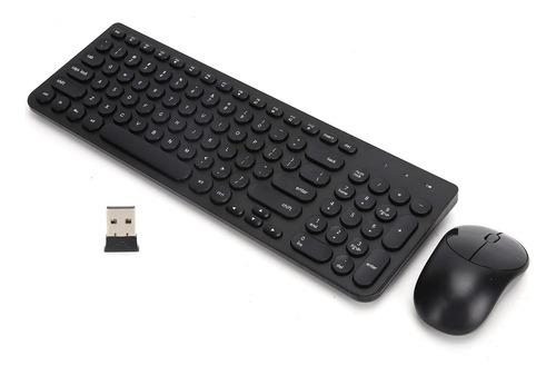 753 Teclado Inalambrico Raton Combo 2.4g Silencioso Conjunto