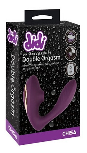 Sexshop Vibrador Clitoral Anal Vaginal Double Orgasmo Dildo 