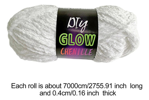 4x Hilo Que En La Oscuridad Hilo De Crochet Hilo Luminoso