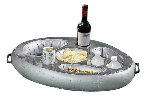 Soporte Flotante Para Bebidas, Cerveza Flotante Inflable De