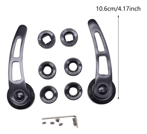 Kit De Manijas De Puerta De 4 1/4 Pulgadas De Repuesto Compa