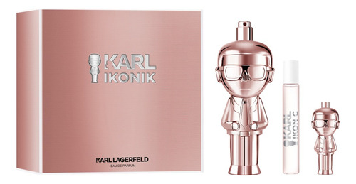 Kit Perfume Ikonik Floral 100ml + 2 Sprays 7.5ml/4.5ml Karl