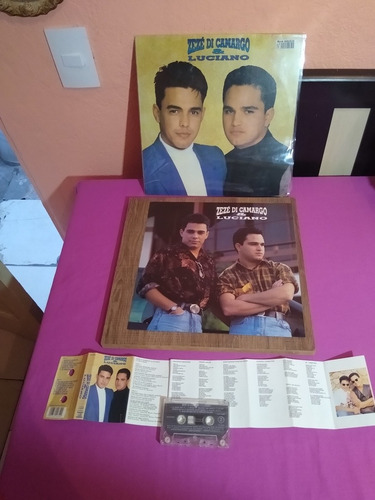 Lp+ K7 : Zezé Di Camargo & Luciano.lp Zerado..com O Incartes