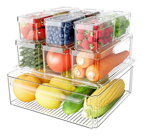 Organizadores para Refrigerador Redlemon Alacena y Cocina 6 Piezas