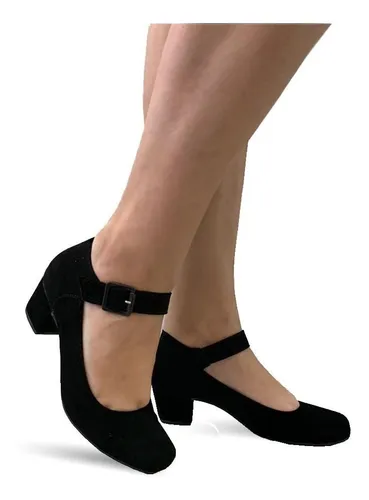 Sapato lilha shoes feminino store confortavel salto baixo grosso
