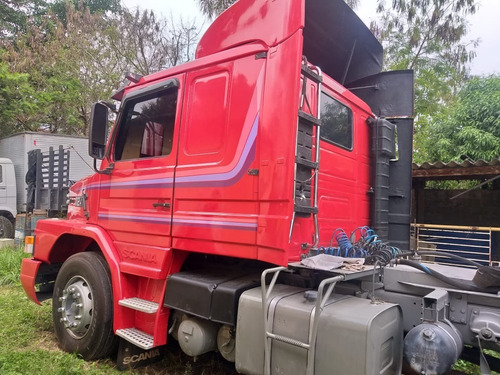 Imagem 5 de 8 de Scania 112 360 Toco 4x2 1987 Vermelho