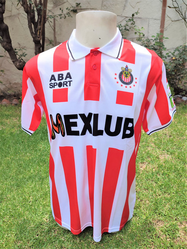 Jersey Chivas Guadalajara Retro Mexlub 90s Talla Xl