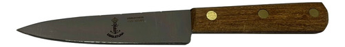 Cuchillo Eskilstuna De Campo 12,5cm Acero Carbono Madera.