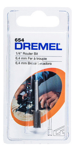 Fresa Recta Dremel 654 6,4mm Minitorno