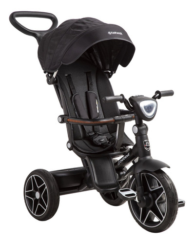 Triciclo Bebe Niños Bebesit Explorer Asiento Giratorio Toldo Color Negro