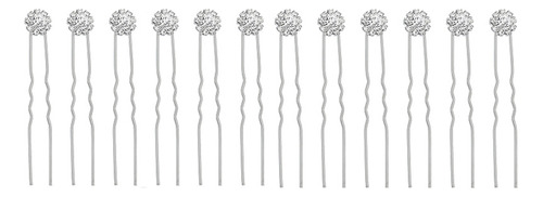 Accesorios Para El Cabello Flower Hairpin, 12 Unidades